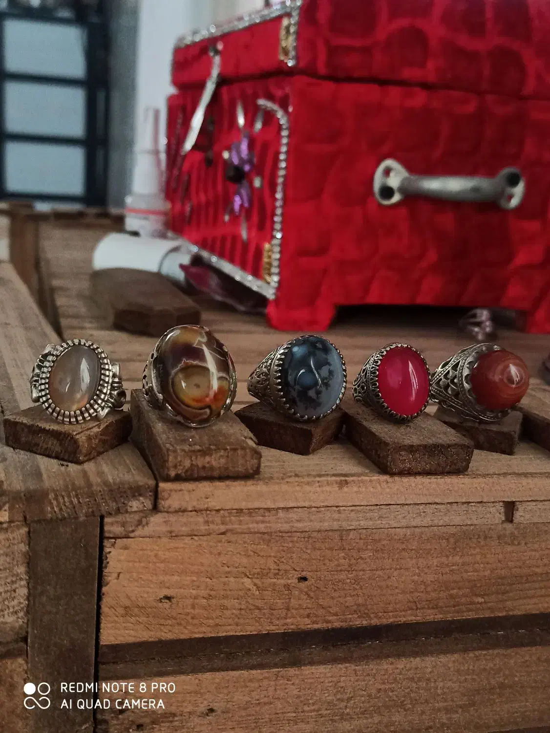 تعدادی انگشتر نقره|جواهرات|سنندج, |دیوار