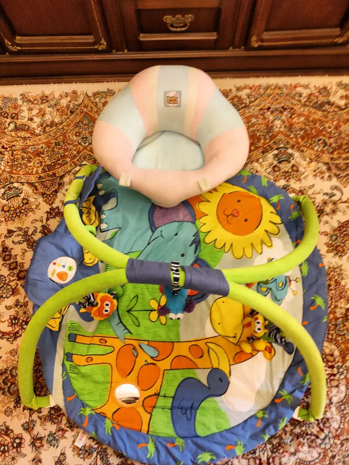 مبل کمکی کودک و تشک بازی موزیکال جولای بیبی|تخت و صندلی بچه|تهران, چیتگر شمالی|دیوار