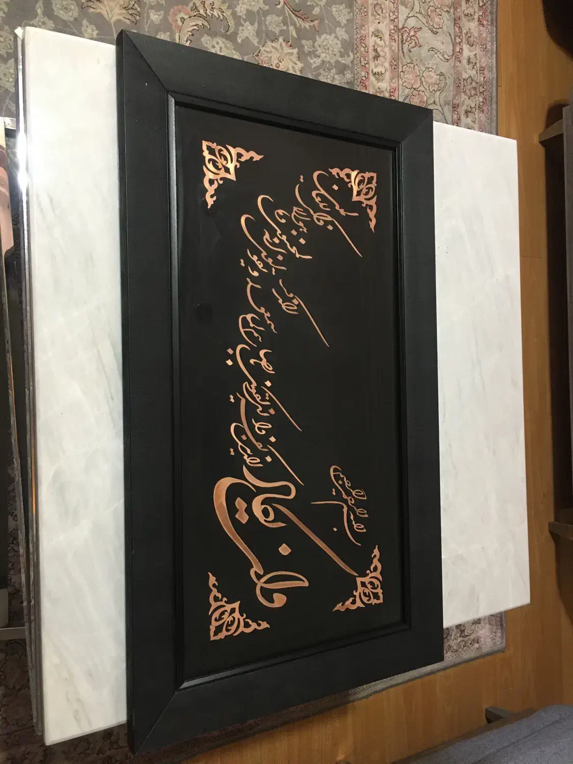 تابلو معرق از جنس مس ون یکاد 93*53|تابلو، نقاشی، عکس|بندر انزلی, ساحل قو|دیوار