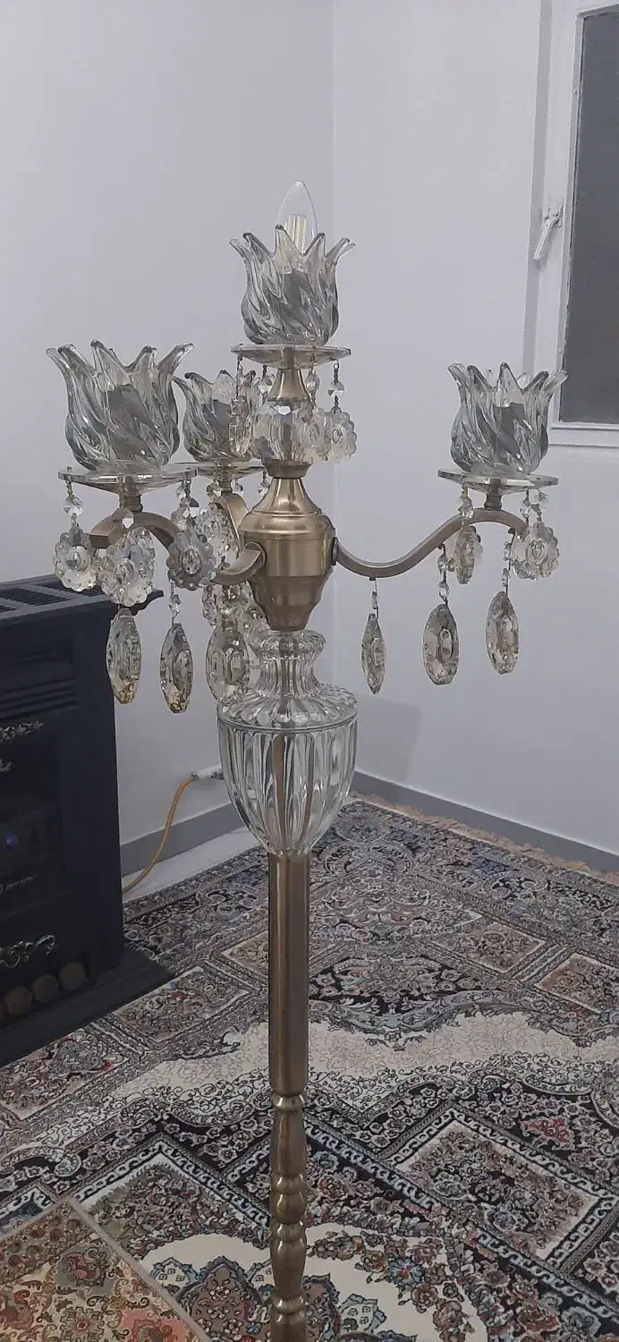 کنارسالنی برنزی|لوستر و چراغ آویز|ری, علایین|دیوار