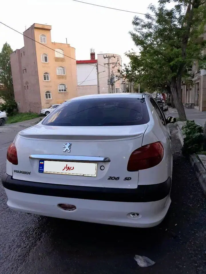 206sdv8|خودرو سواری و وانت|سنندج, |دیوار