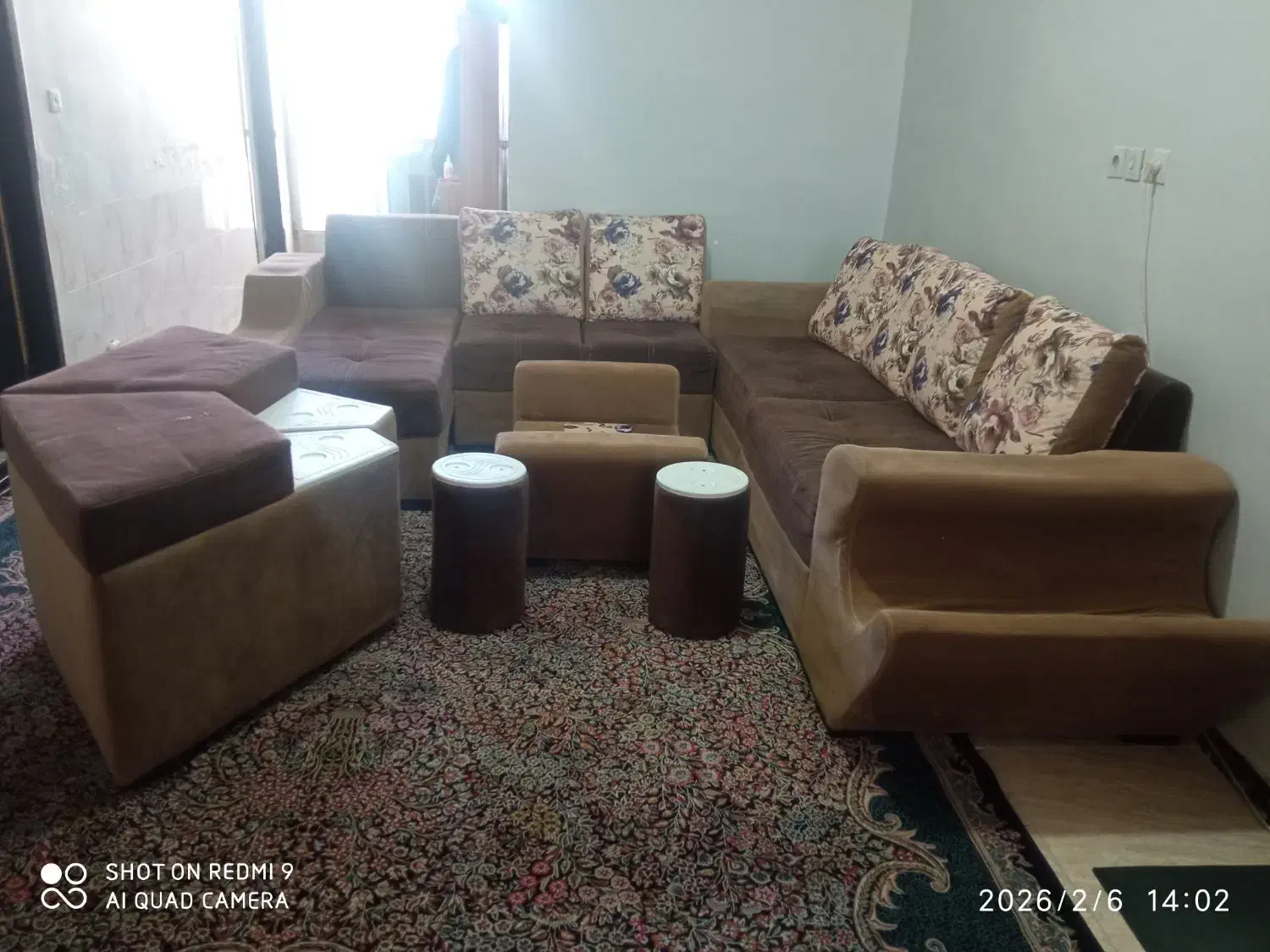 مبل راحتی ال|مبلمان خانگی و میز عسلی|کرمان, |دیوار