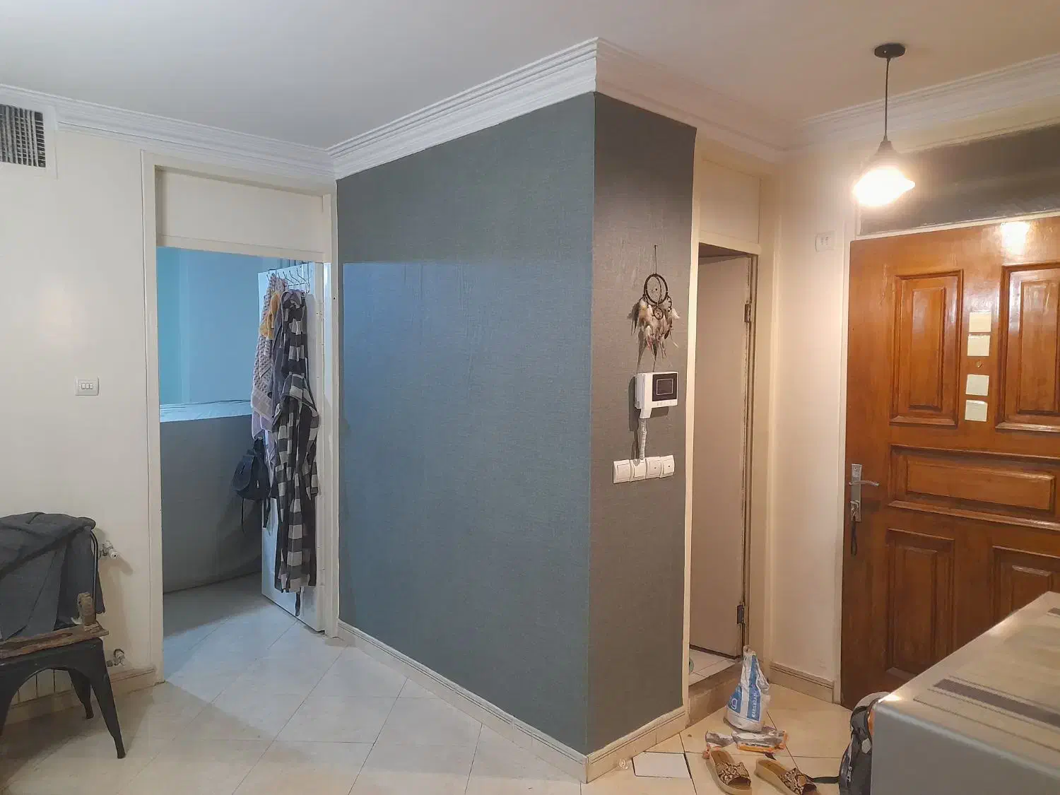 نقاشی . کاغذ دیواری . کف پوش عایق . سقف کاذب|خدمات پیشه و مهارت|تهران, بریانک|دیوار