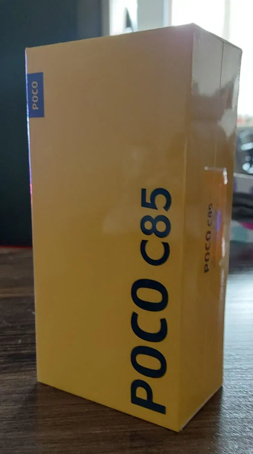 پوکو C85 حافظه 128 رم 6 مشکی گلوبال (آکبند و پلمب)|موبایل|تهران, امامت|دیوار
