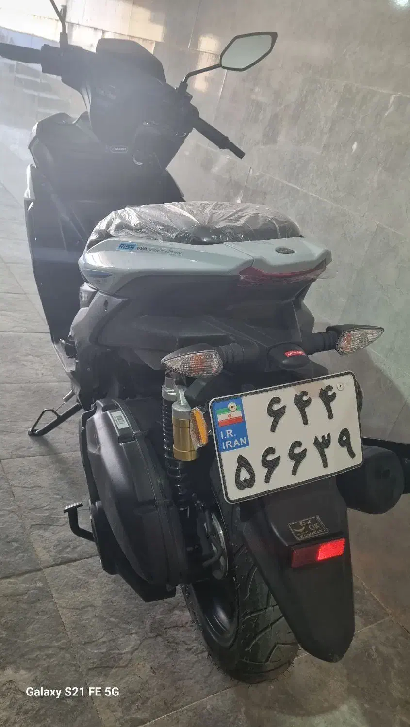 فروش موتور اتومات طرح ایروکس(گلکسی) رادیات دار|موتورسیکلت|بافق, |دیوار