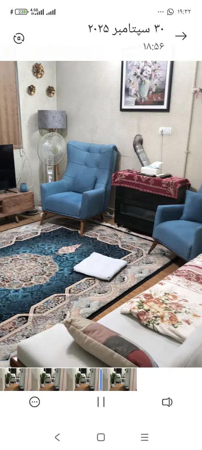 منزل یک طبقه۱۲۰متری۲خواب دربساختمون میانرود|فروش خانه و ویلا|شیراز, بهارستان|دیوار