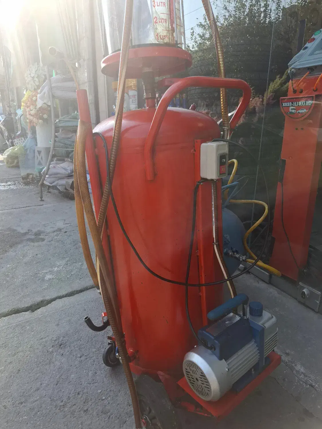 دستگاه ساکشن روغن برقی ۹۰ لیتری|فروشگاه و مغازه|ری, صفاییه (چشمه علی)|دیوار