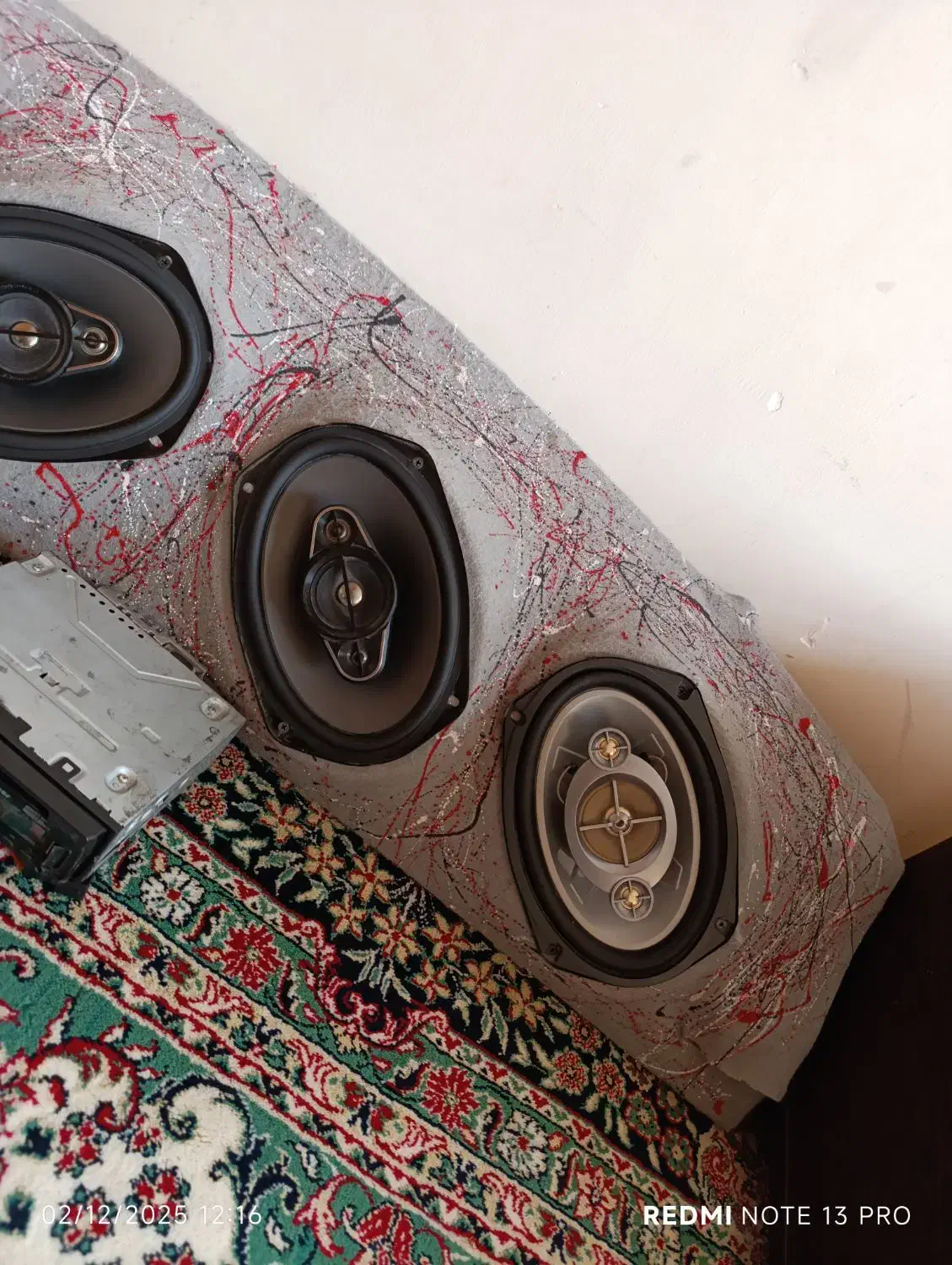 باند و ضبط پایونر و تاقچه سه بعدی|قطعات یدکی و لوازم جانبی|شیراز, میانرود|دیوار