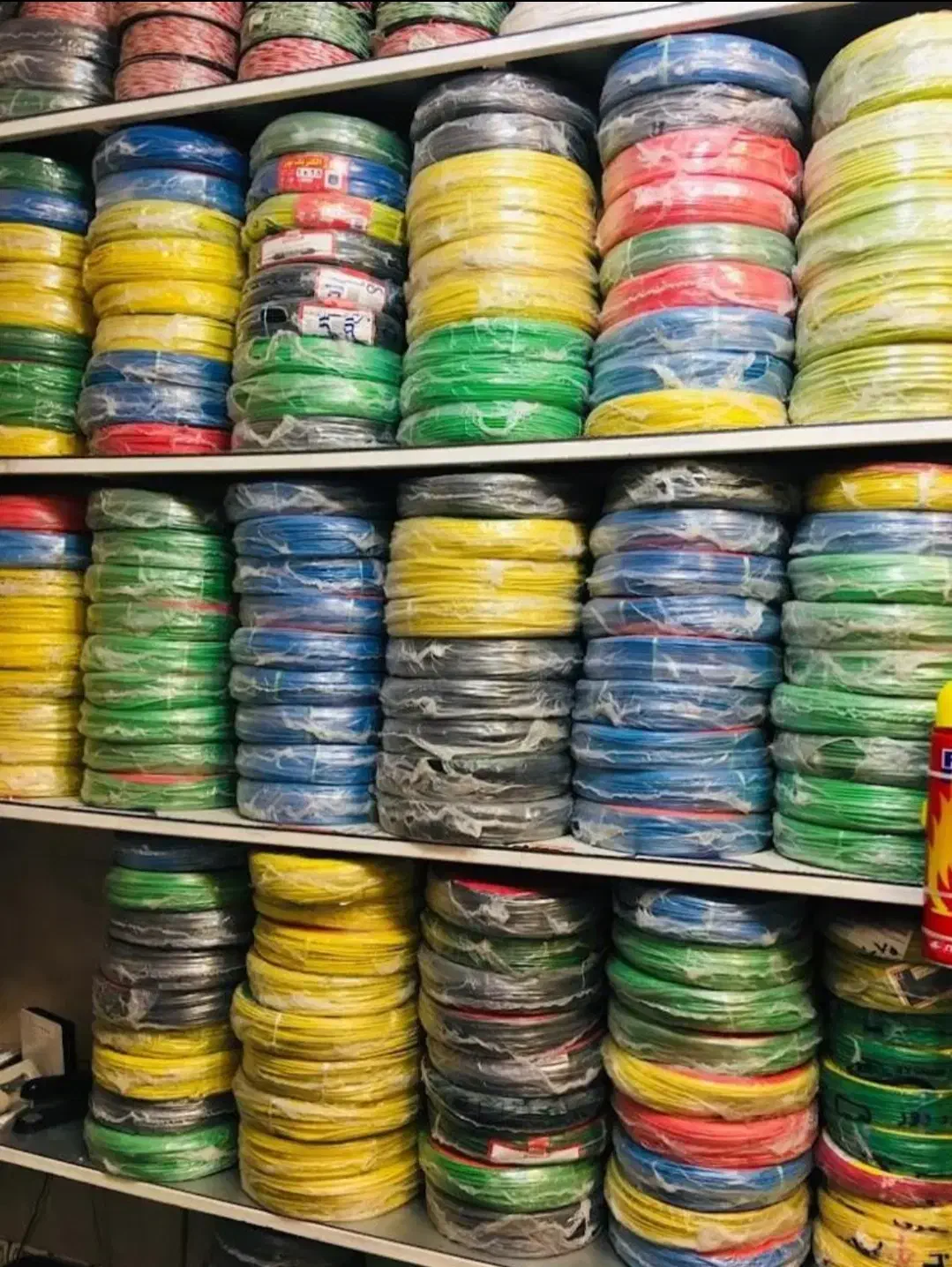 سیم برق 1.5 و 2.5 تمام مس استاندارد (عمده)|مصالح و تجهیزات ساختمان|تهران, لاله زار|دیوار