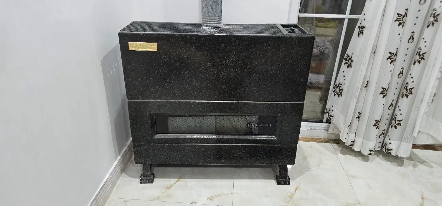 بخاری ۱۲ در حد نو|بخاری، هیتر، شومینه|آستانه اشرفیه, |دیوار