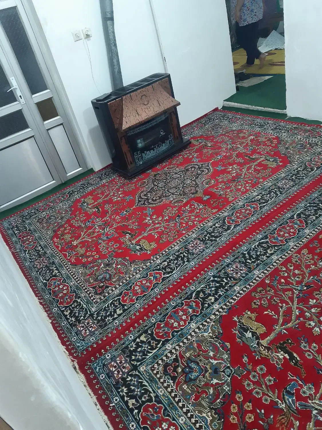 فرش مناسب سفره خانه ۶ متری ۲ عدد|فرش|چاف و چمخاله, |دیوار