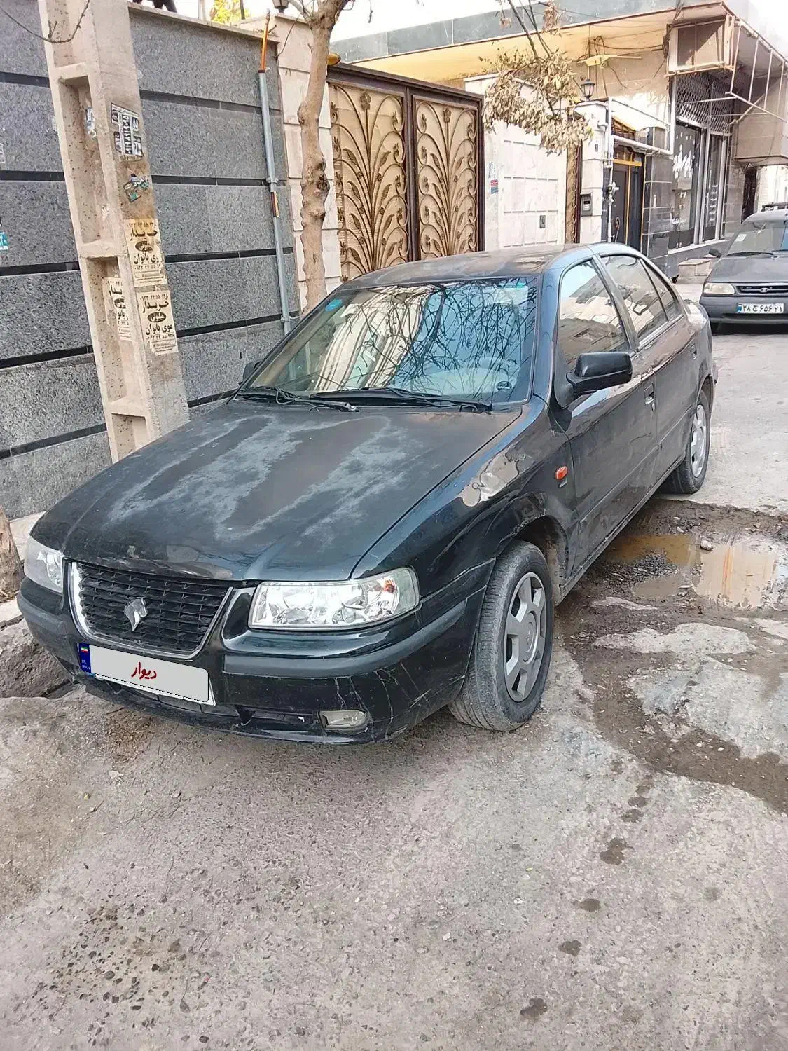 سمند مشکی مدل ۸۵ بیرنگ|خودرو سواری و وانت|رباط‌کریم, رباط‌کریم|دیوار