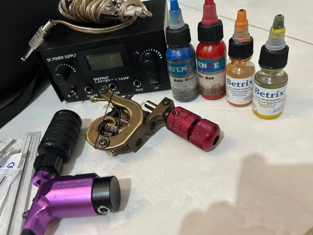 دستگاه تتو گان و روتاری|آرایشی، بهداشتی، درمانی|فردیس, سرحدی|دیوار