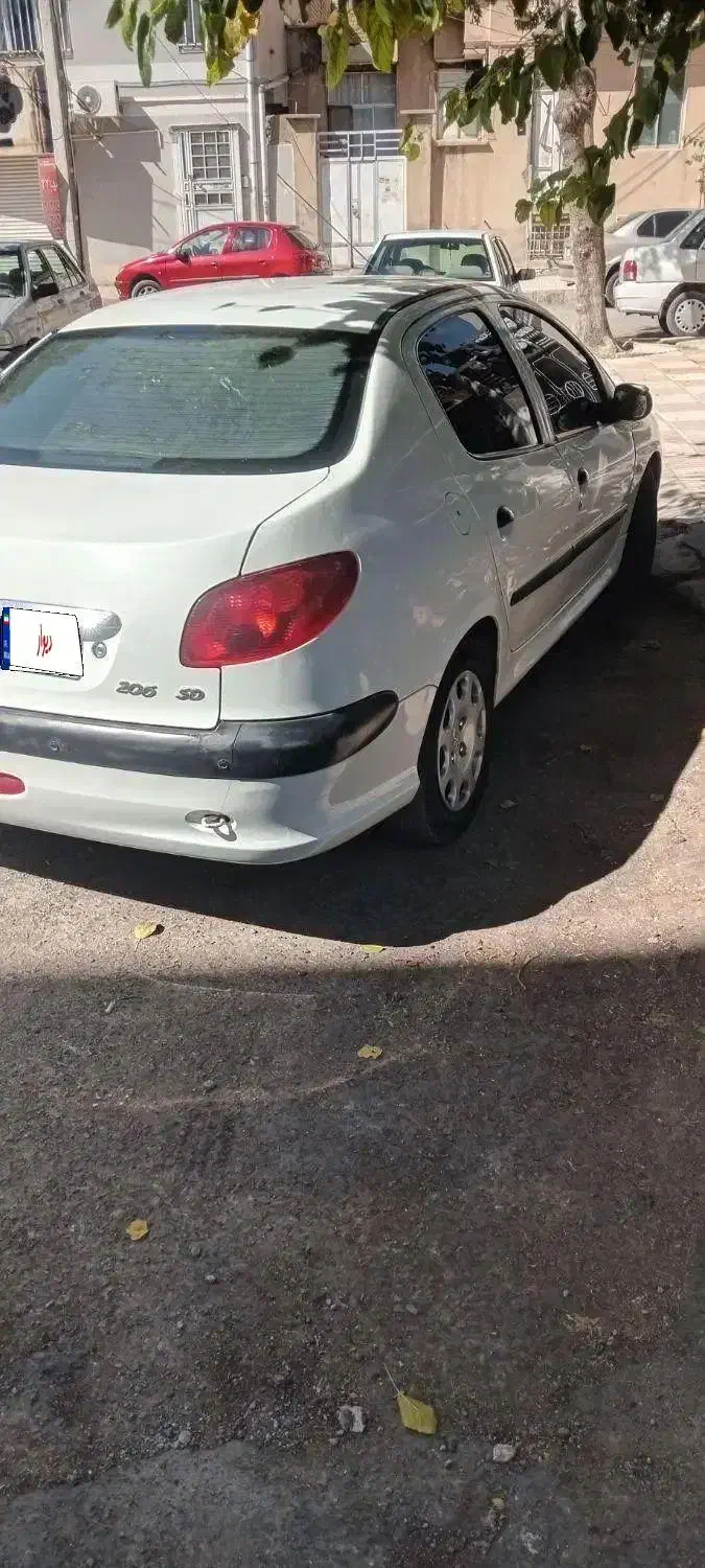 206 v1 tu5|خودرو سواری و وانت|کرمانشاه, |دیوار