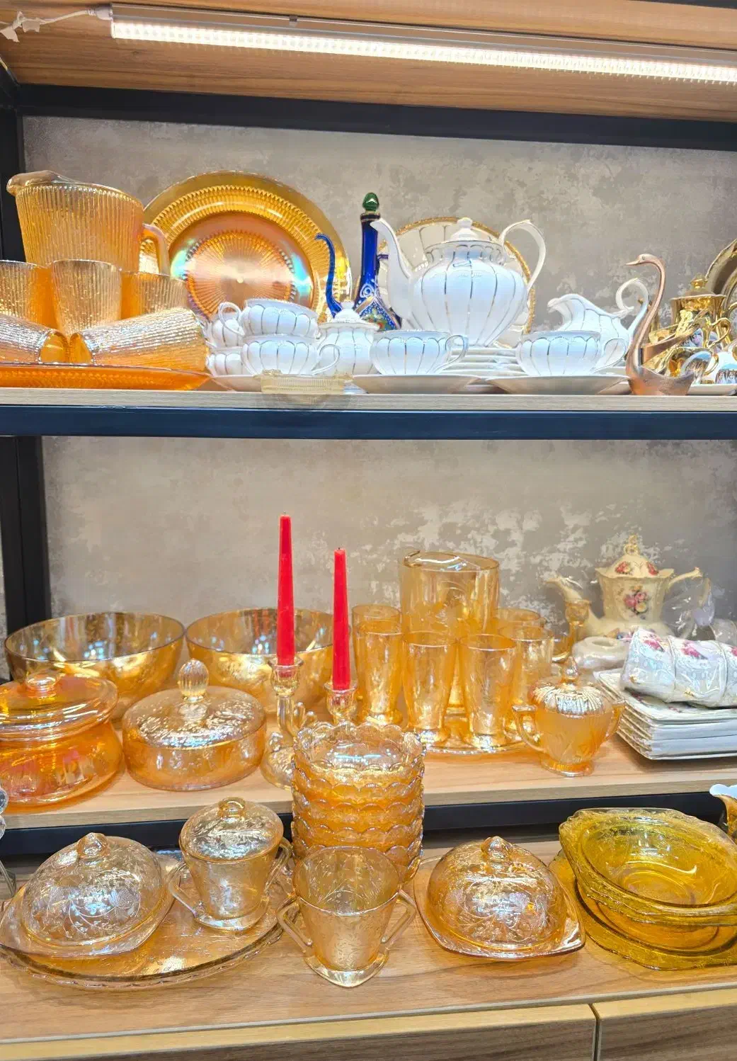 چینی آلات لوکس و دوکوری|ظروف سرو و پذیرایی|بهبهان, |دیوار