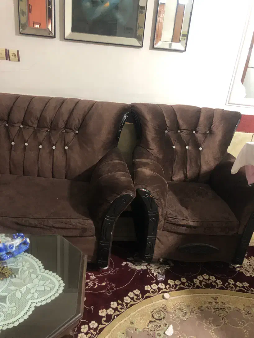 مبل ۷نفره|مبلمان خانگی و میز عسلی|مینودشت, |دیوار