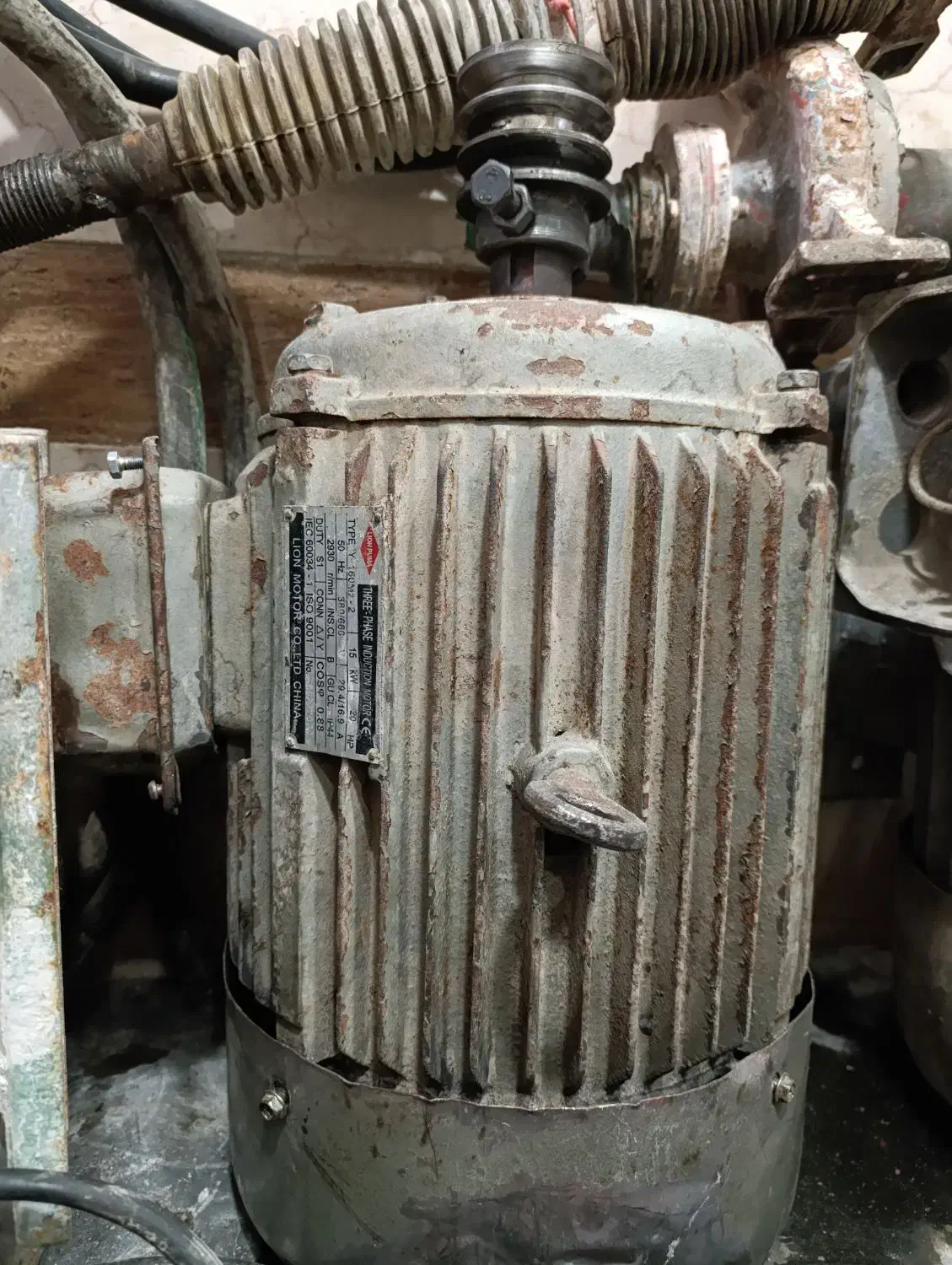 الکتروموتور ۲۰و۲۵ اسب|ماشین‌آلات صنعتی|رزن, |دیوار