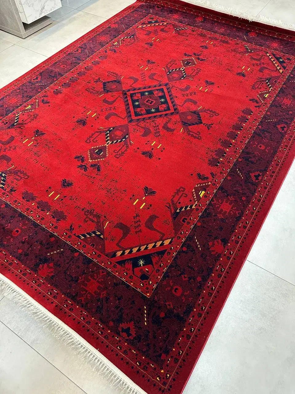 فرش مهرشادنقش ۱۰۰۰شانه نگین تابان ۱۲متری|فرش|شیراز, فرگاز|دیوار