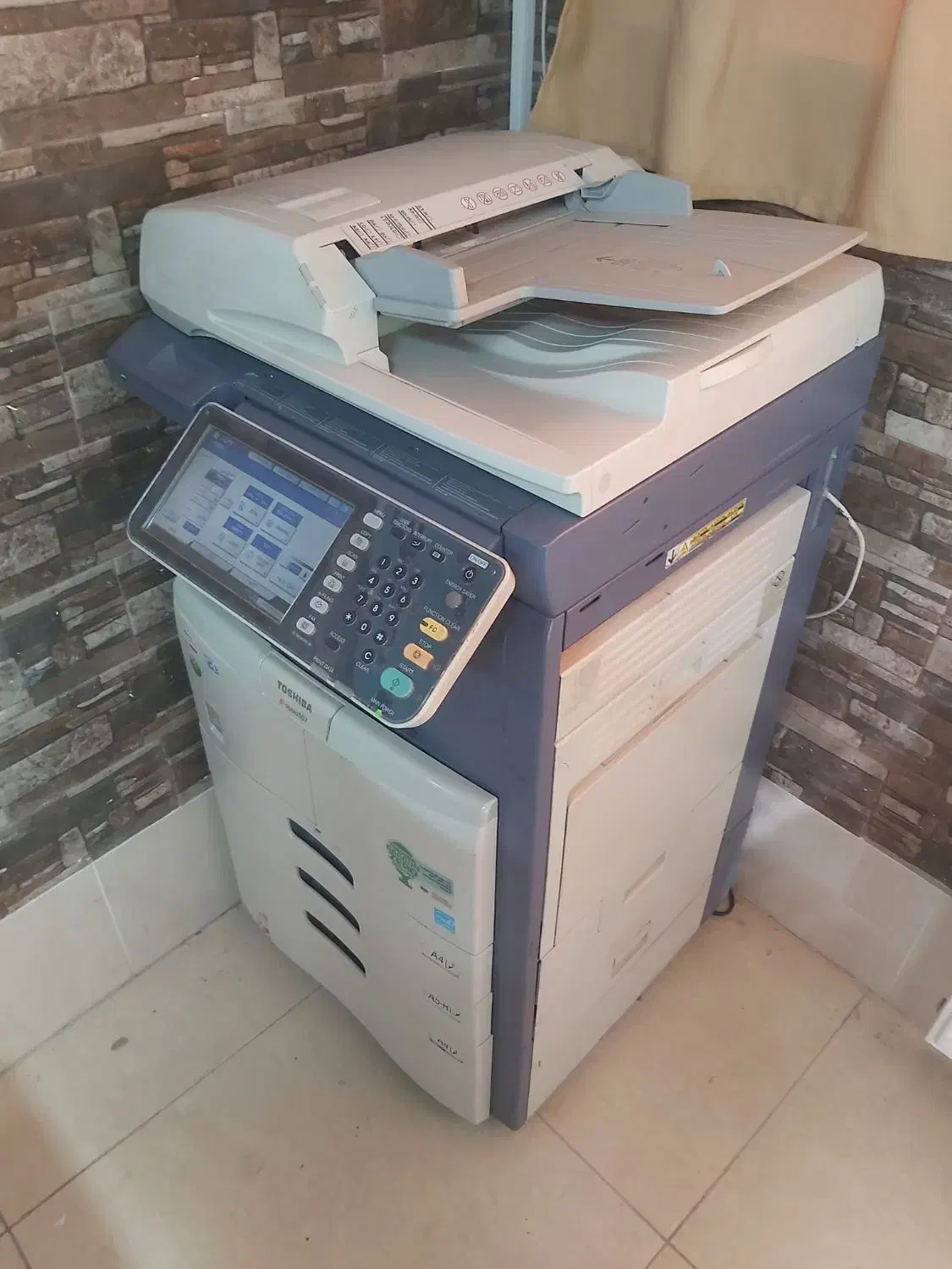 فروش چاپگر TOSHIBA  507      کم کارکرد|پرینتر، اسکنر، کپی، فکس|زنجان, |دیوار