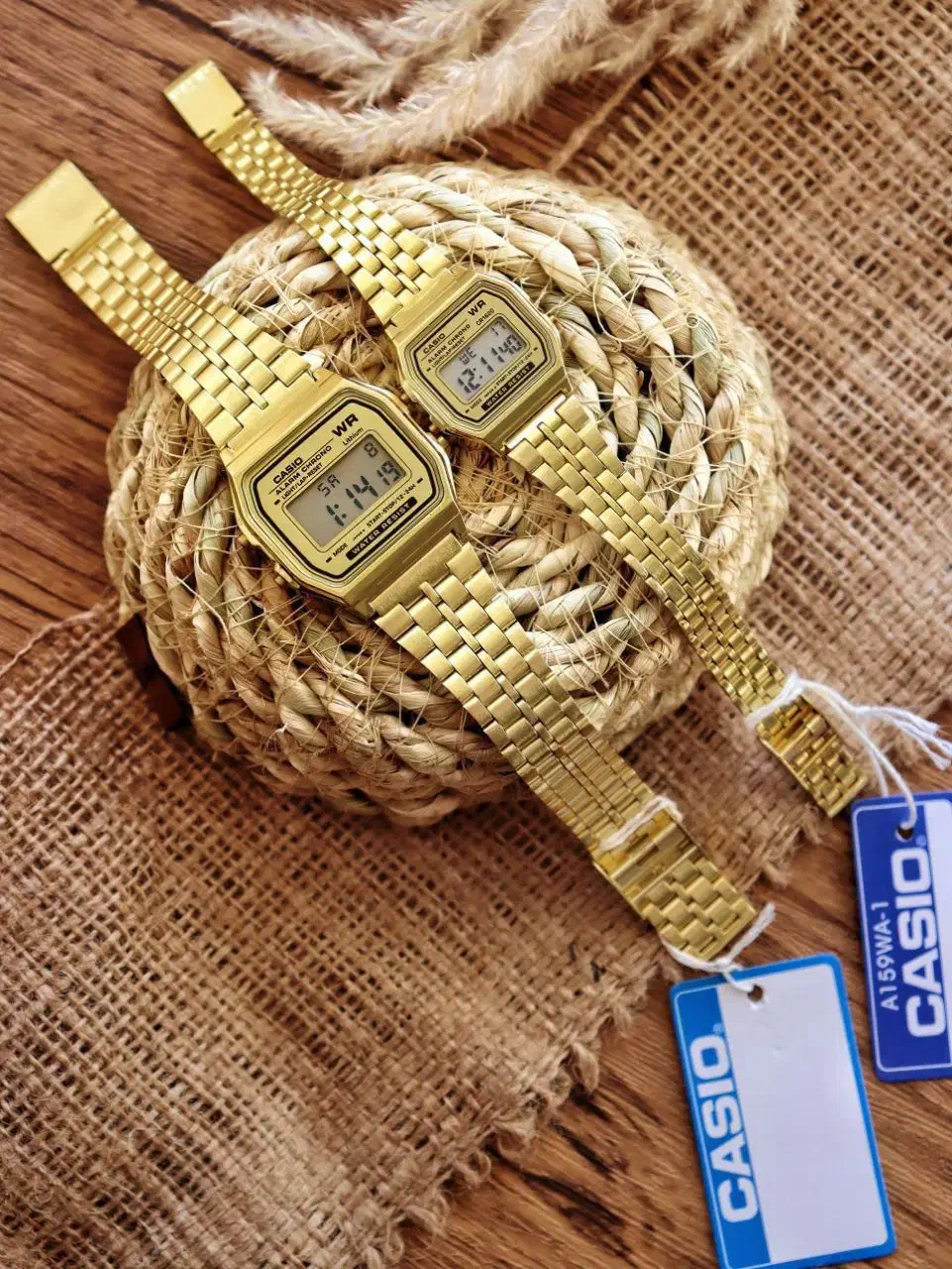 ساعت ست کاسیو نوستالژی کامپیوتری مربعی ضد آب(|ساعت|اصفهان, امامزاده اسماعیل|دیوار