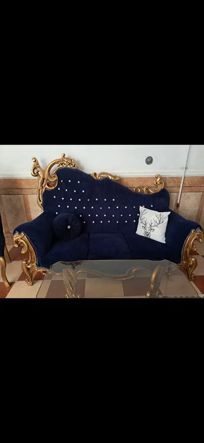 فروش مبل مدل آتیشی|مبلمان خانگی و میز عسلی|دوگنبدان, |دیوار