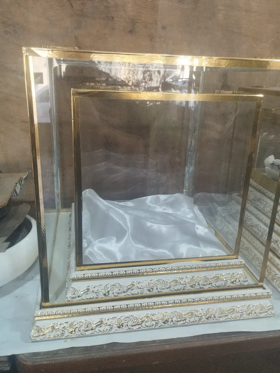 باکس شیشه ای برای هدیه تازه عروس یلدایی|صنایع دستی و سایر لوازم تزئینی|رباط‌کریم, رباط‌کریم|دیوار