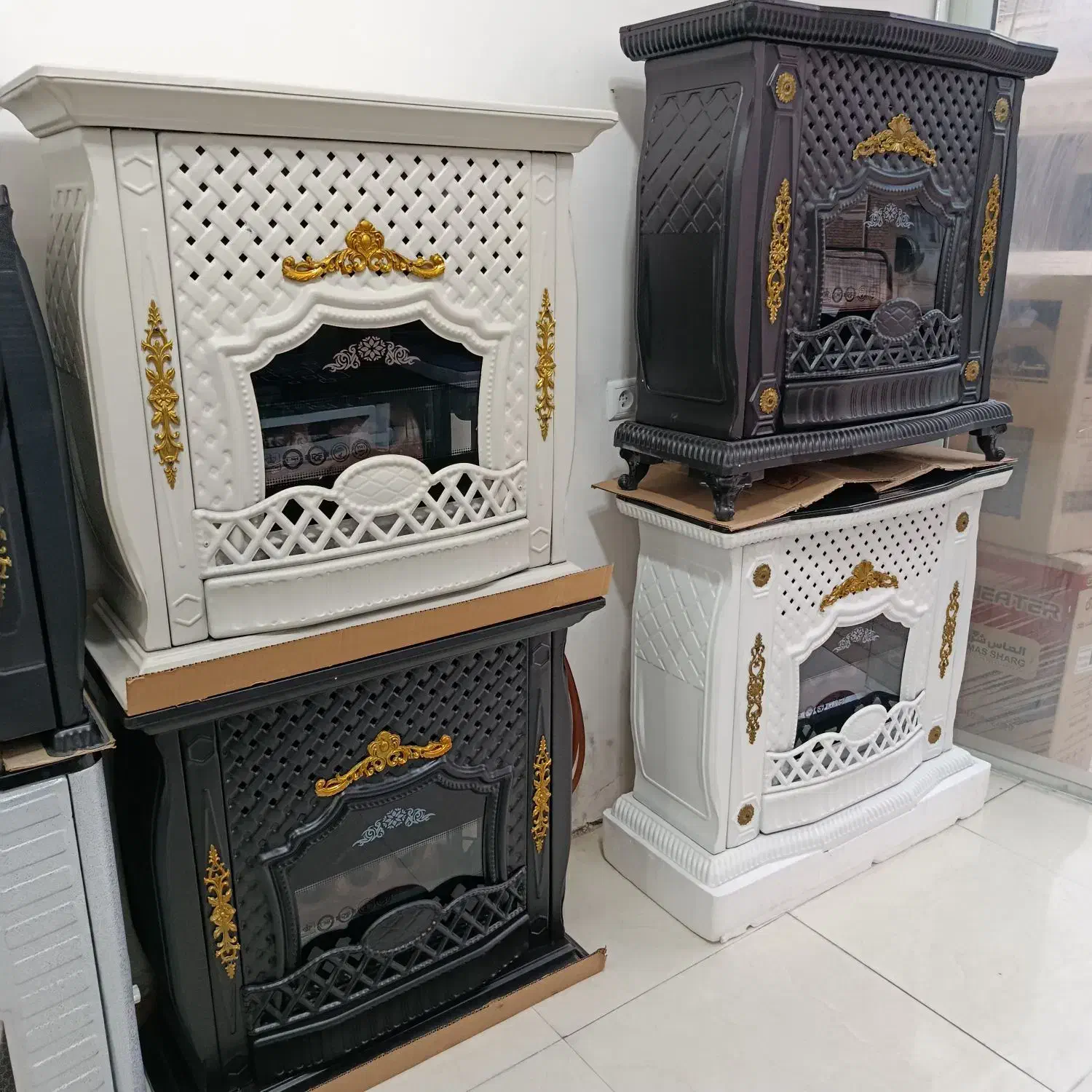 بخاری شومینه ای ۲۸هزار|بخاری، هیتر، شومینه|ساوه, |دیوار