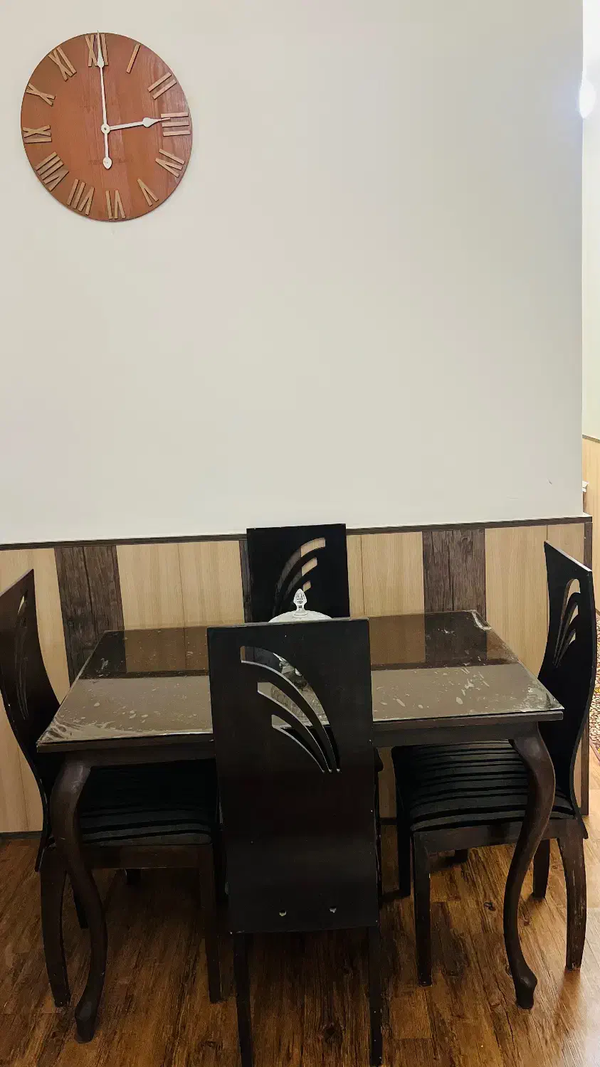 میزنهارخوری چهارنفره|میز و صندلی غذاخوری|جیرفت, |دیوار