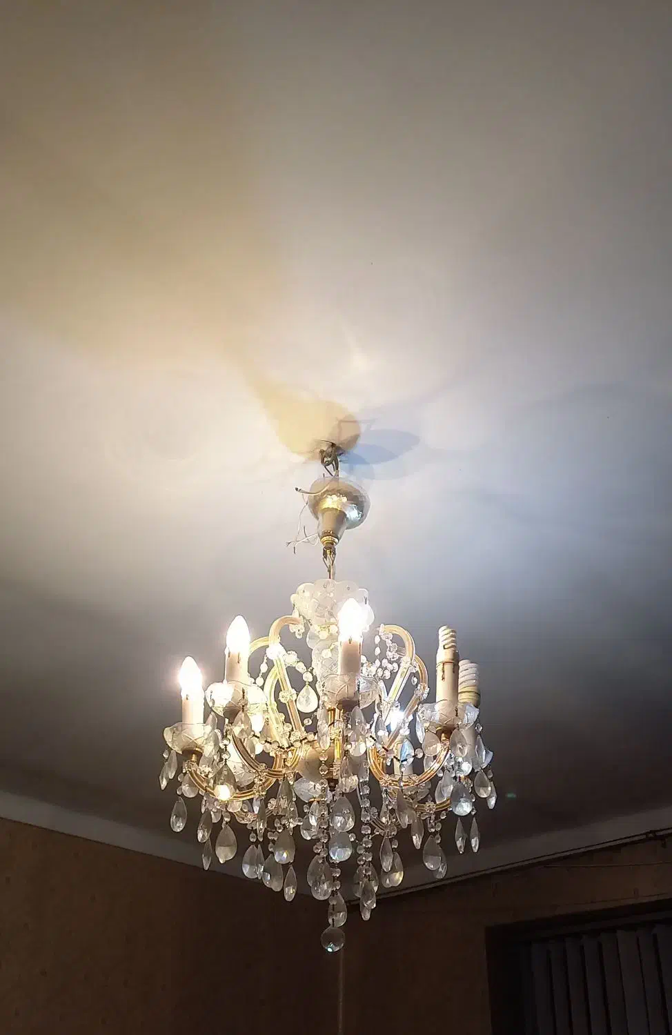 لوستر|لوستر و چراغ آویز|تبریز, |دیوار