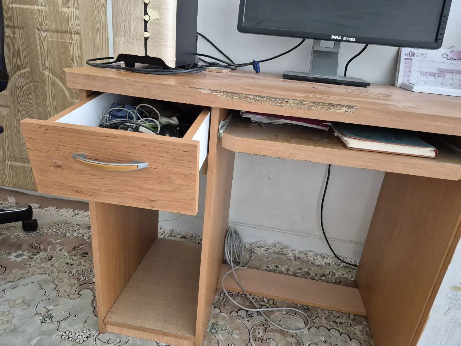 میز کامپیوتر چوبی|میز تحریر و کامپیوتر|اصفهان, ارداجی|دیوار