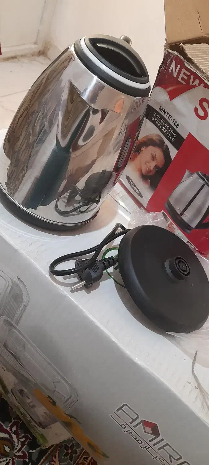 کتری برقی نو|سماور، چای‌ساز، قهوه‌ساز|شوشتر, |دیوار