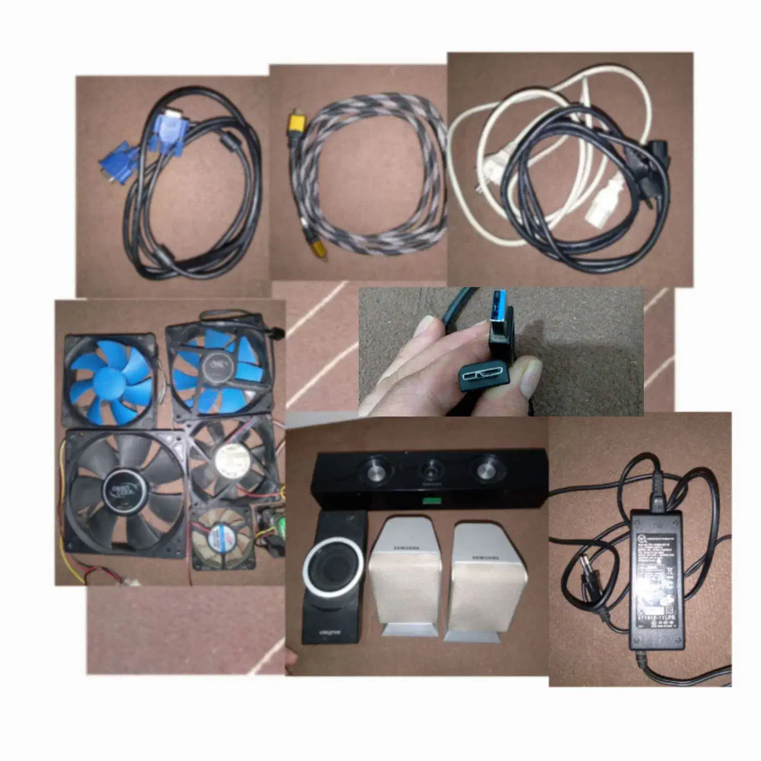 کابل hdmiباندکابل برق کیس فن کیس کابلvga کابل هارد|قطعات و لوازم جانبی رایانه|ورامین, شهرک مدرس|دیوار