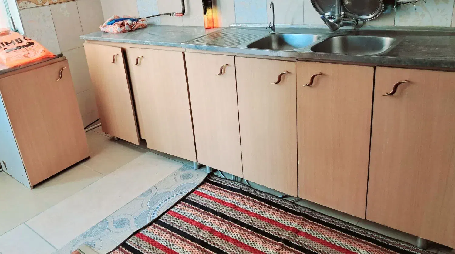 چهار و نیم متر کابینت تمام mdf همراه سینک وهود|مصالح و تجهیزات ساختمان|همدان, |دیوار