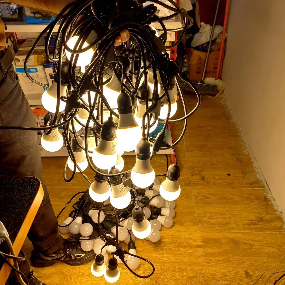 ریسه آماده نصب فروش متری|ریسه و چراغ تزئینی|شیراز, فخرآباد (دروازه کازرون)|دیوار