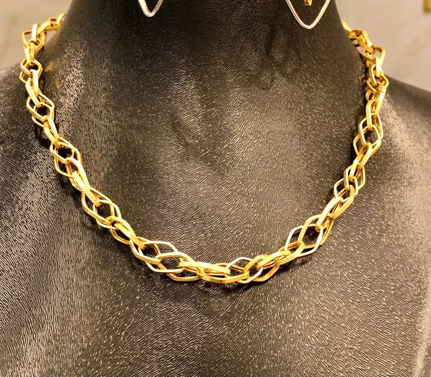 گردنبند طلا شنل|جواهرات|شیراز, گود عربان|دیوار