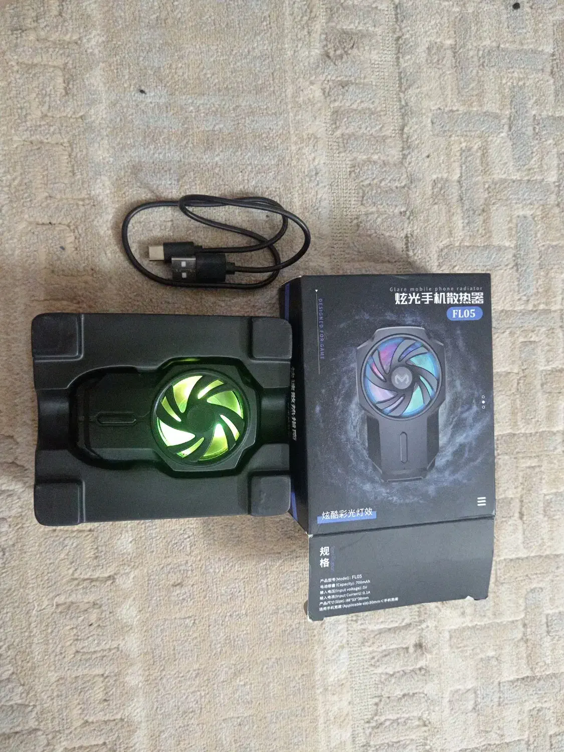 فن خنک کننده گوشی|لوازم جانبی موبایل و تبلت|شاهینشهر, شهرک گلدیس|دیوار