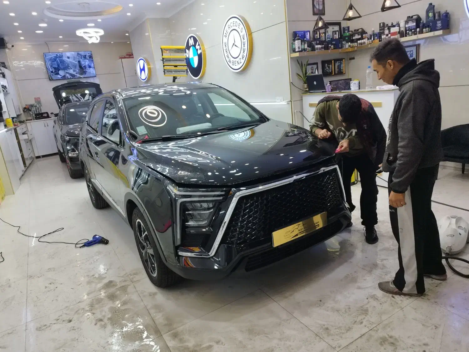 شیشه دودی و مهافظ کنصول ماشین های چینی ایرانی|قطعات یدکی و لوازم جانبی|قم, اسمعیل آباد|دیوار