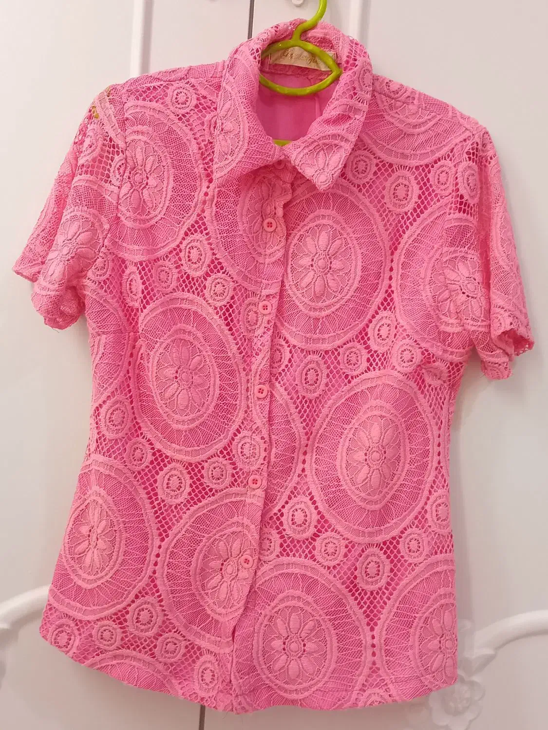 بلوز و دامن توری گیپور سایز ۳۸|لباس|اردبیل, |دیوار