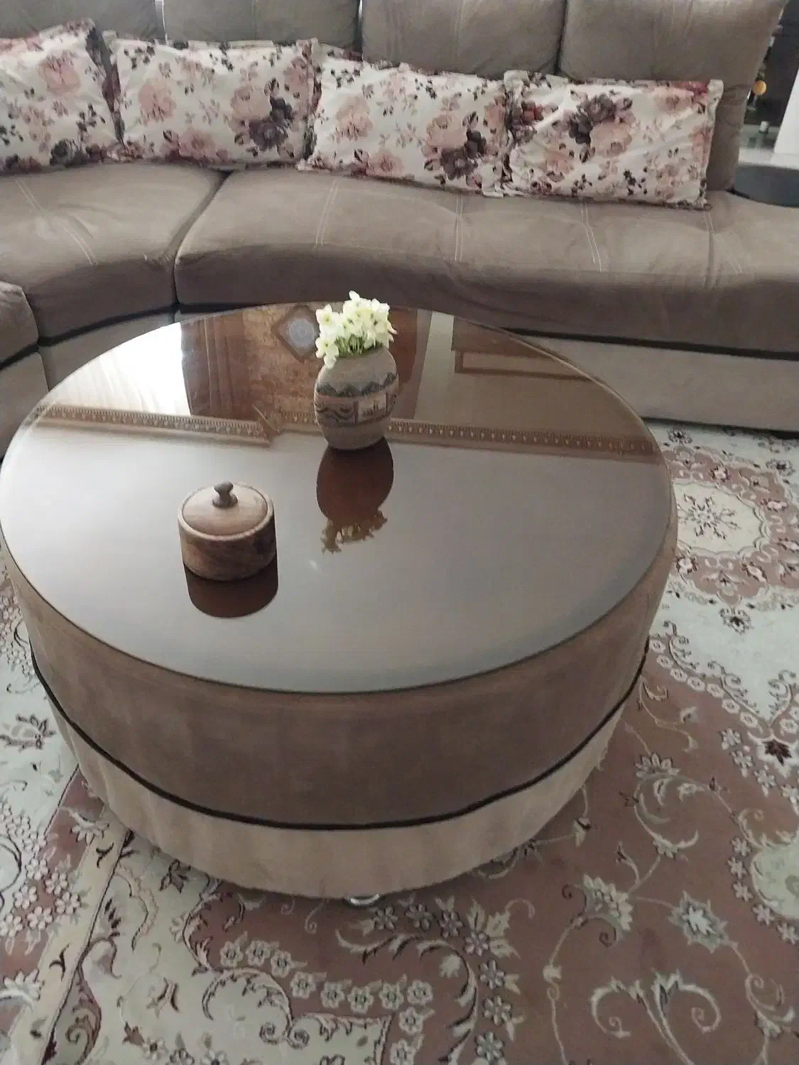 مبل هشت نفره ال تمیز|مبلمان خانگی و میز عسلی|خرمدره, |دیوار