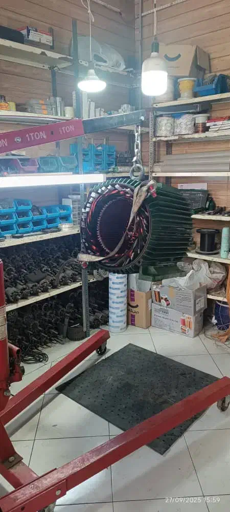 سیم پیچی انواع الکتروموتور و اسپیندل و پمپ آب|خدمات پیشه و مهارت|تهران, افسریه جنوبی|دیوار