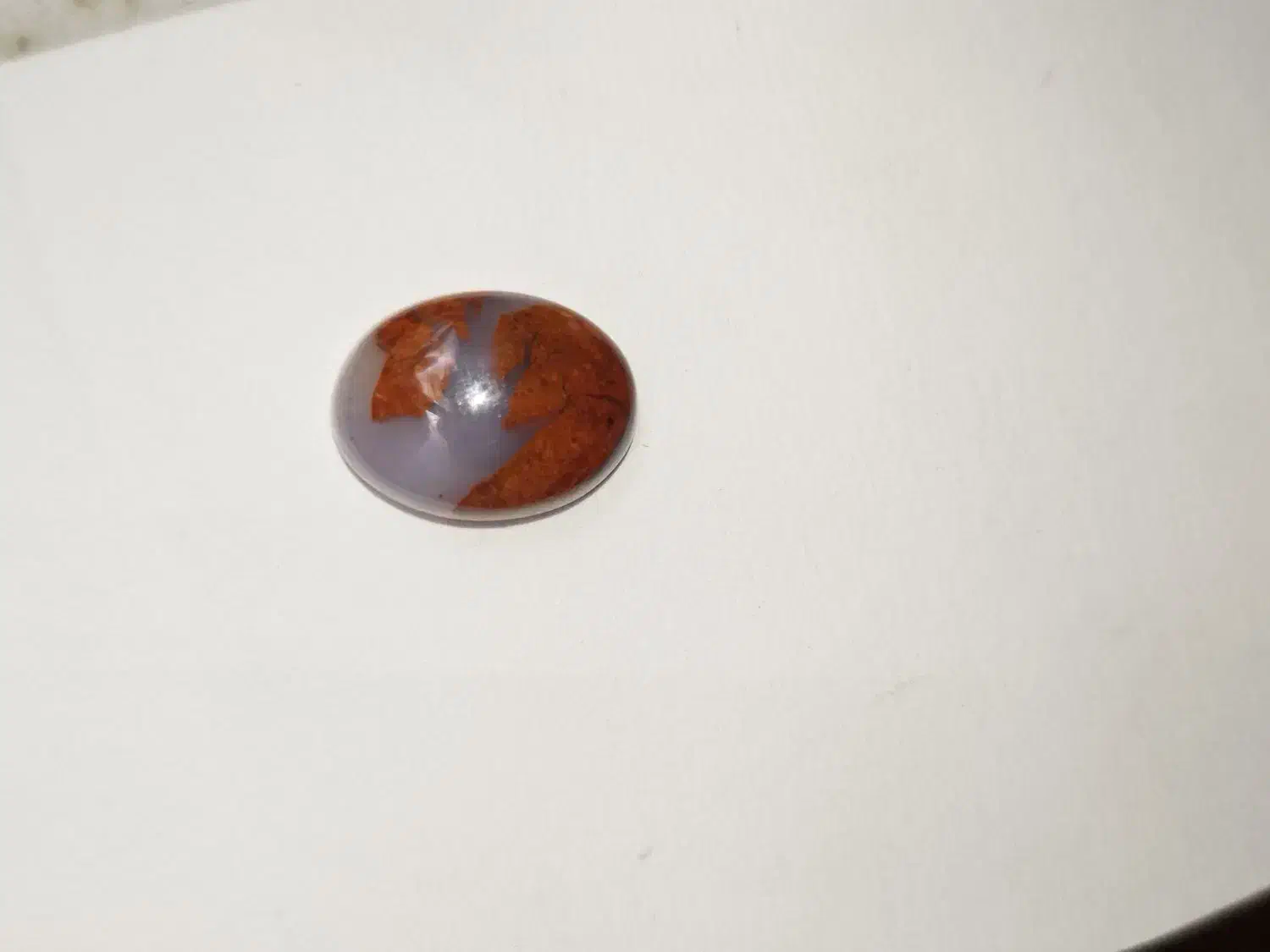 عقیق سوسنی ترکیب شده با جاسپر سرخ و نارنجی.|جواهرات|فسا, |دیوار