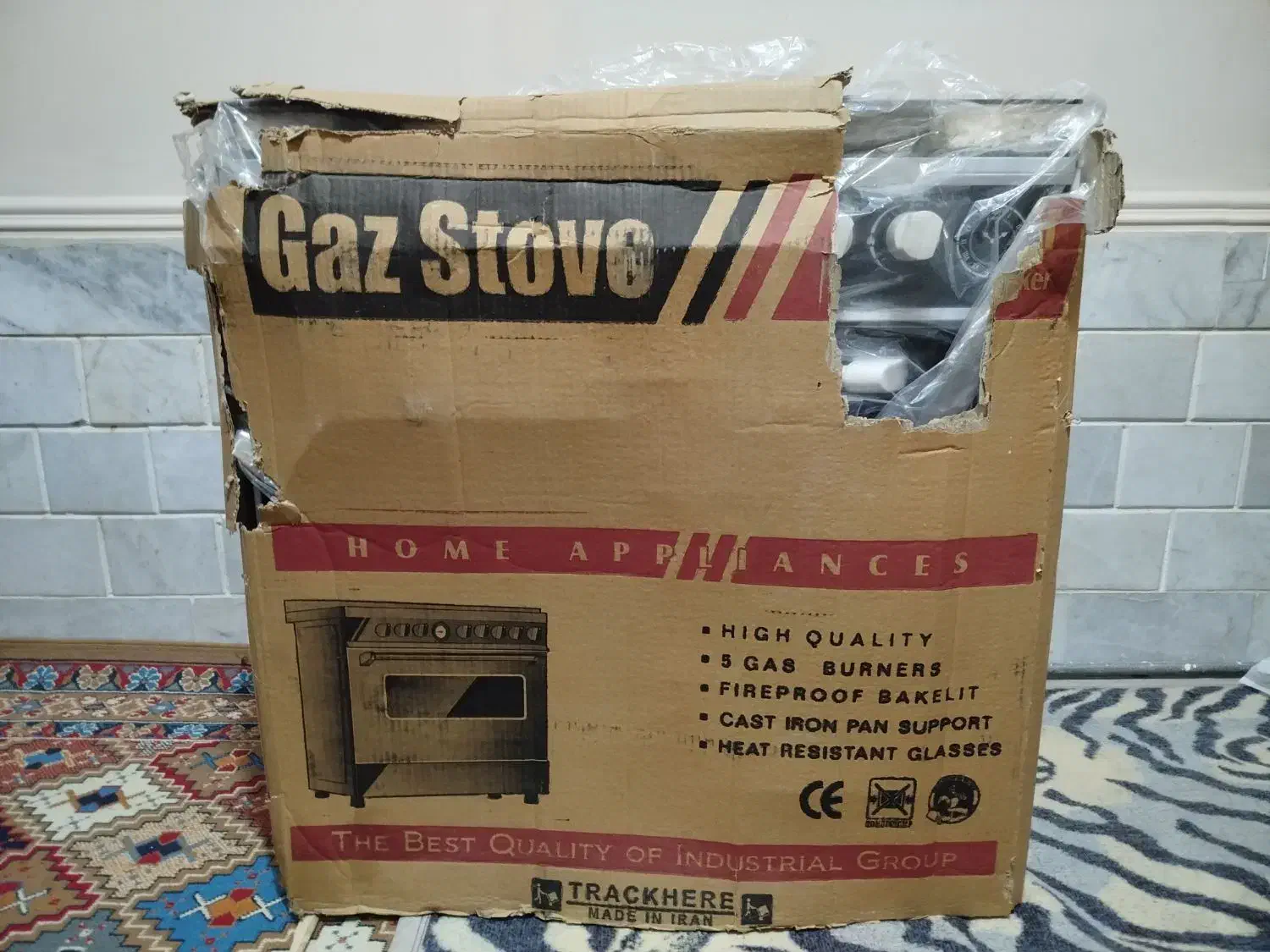 اجاق قاز طرح فر|اجاق گاز و لوازم برقی پختوپز|فیروزآباد (فارس), |دیوار