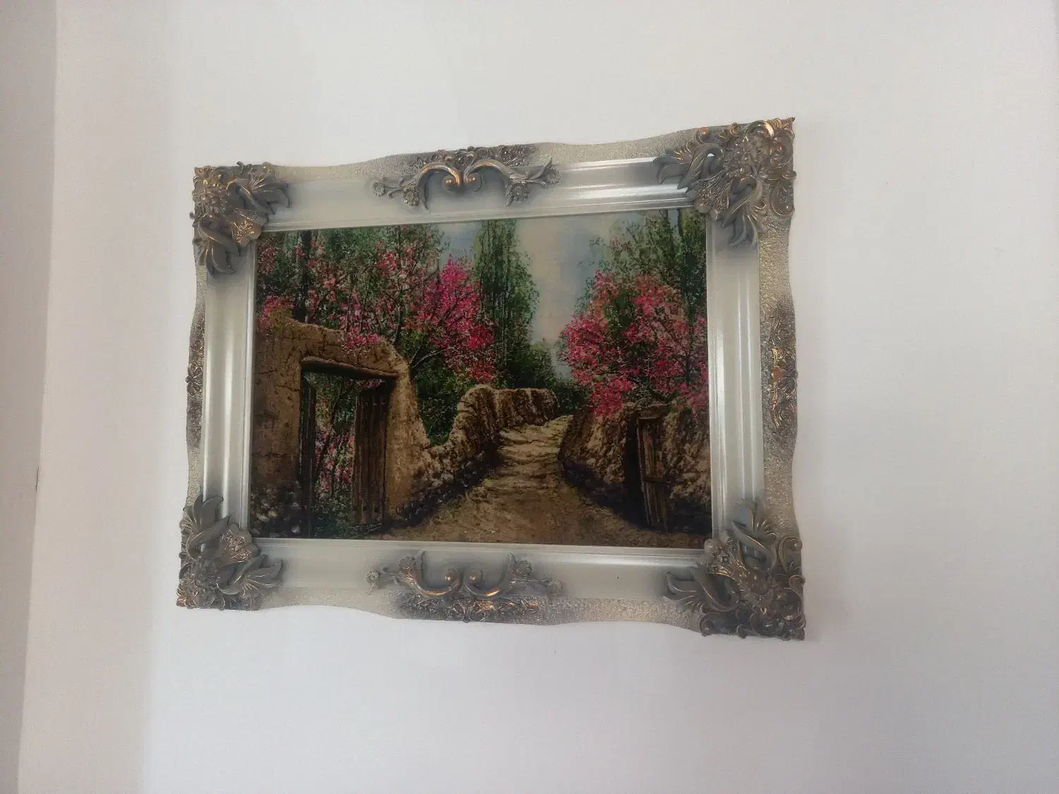 تابلو فرش دستباف|تابلو فرش|کرمانشاه, |دیوار