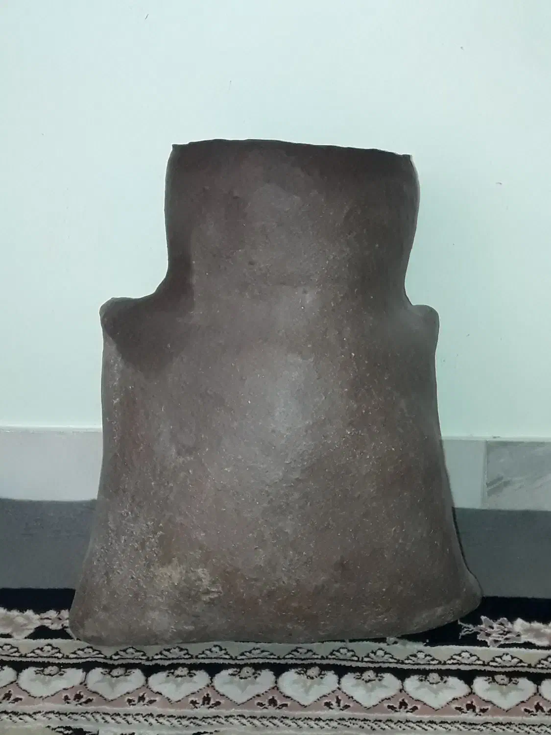 بوکر روغن قدیمی|کلکسیون اشیاء عتیقه|اصفهان, درب کوشک|دیوار