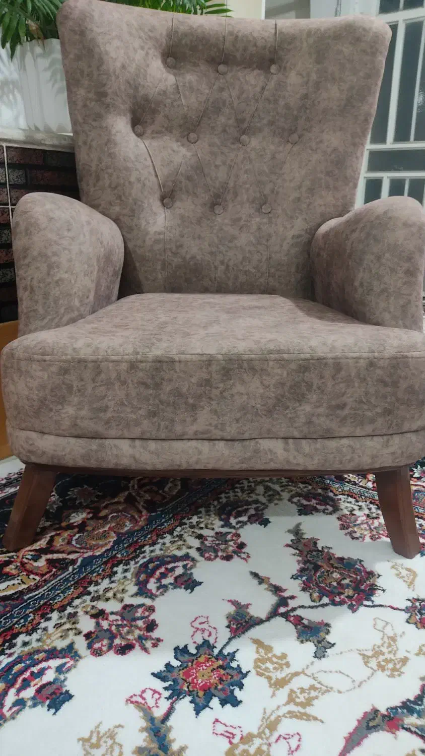 فروش مبل 8نفره دست دوم در حد نو|مبلمان خانگی و میز عسلی|ارسنجان, |دیوار