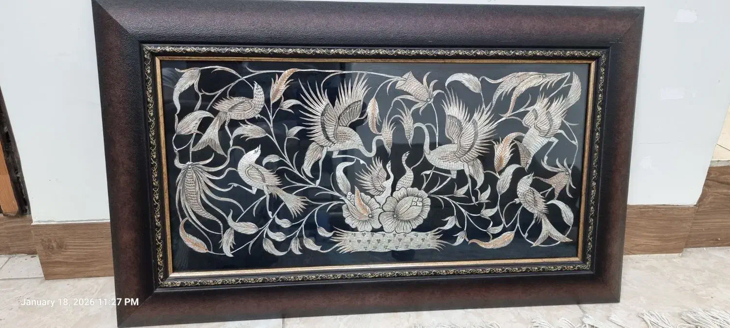 ۶ عدد تابلو در حد نو|تابلو فرش|کرمان, |دیوار