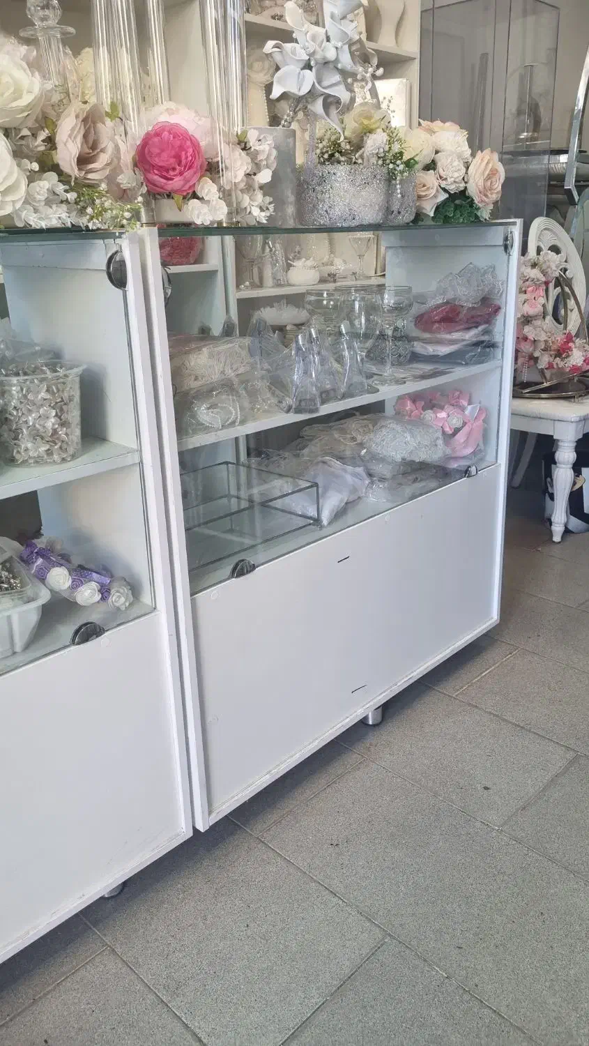 دو عدد کانتر ام دی اف، شیشه|فروشگاه و مغازه|گرگان, |دیوار