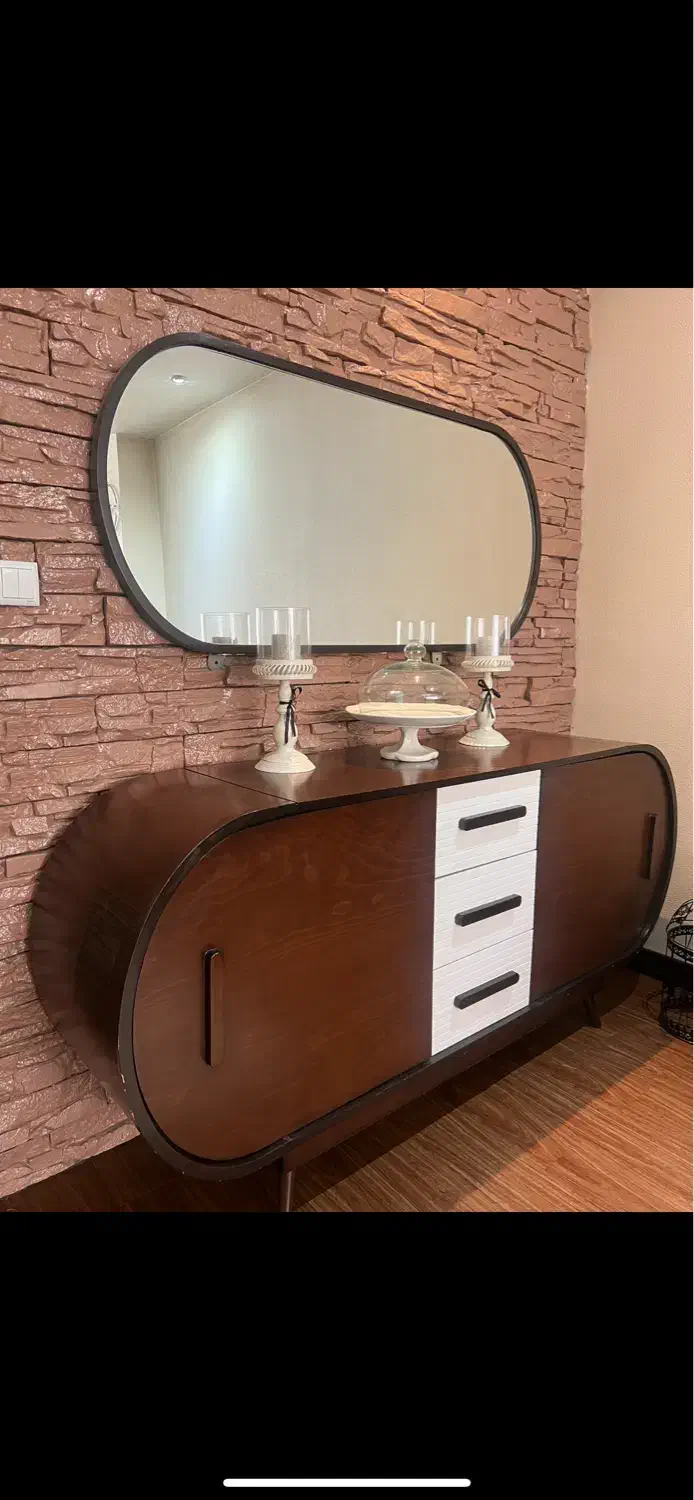 آیینه کنسول|بوفه، ویترین، کنسول|شاهین‌شهر, حافظ شمالی|دیوار