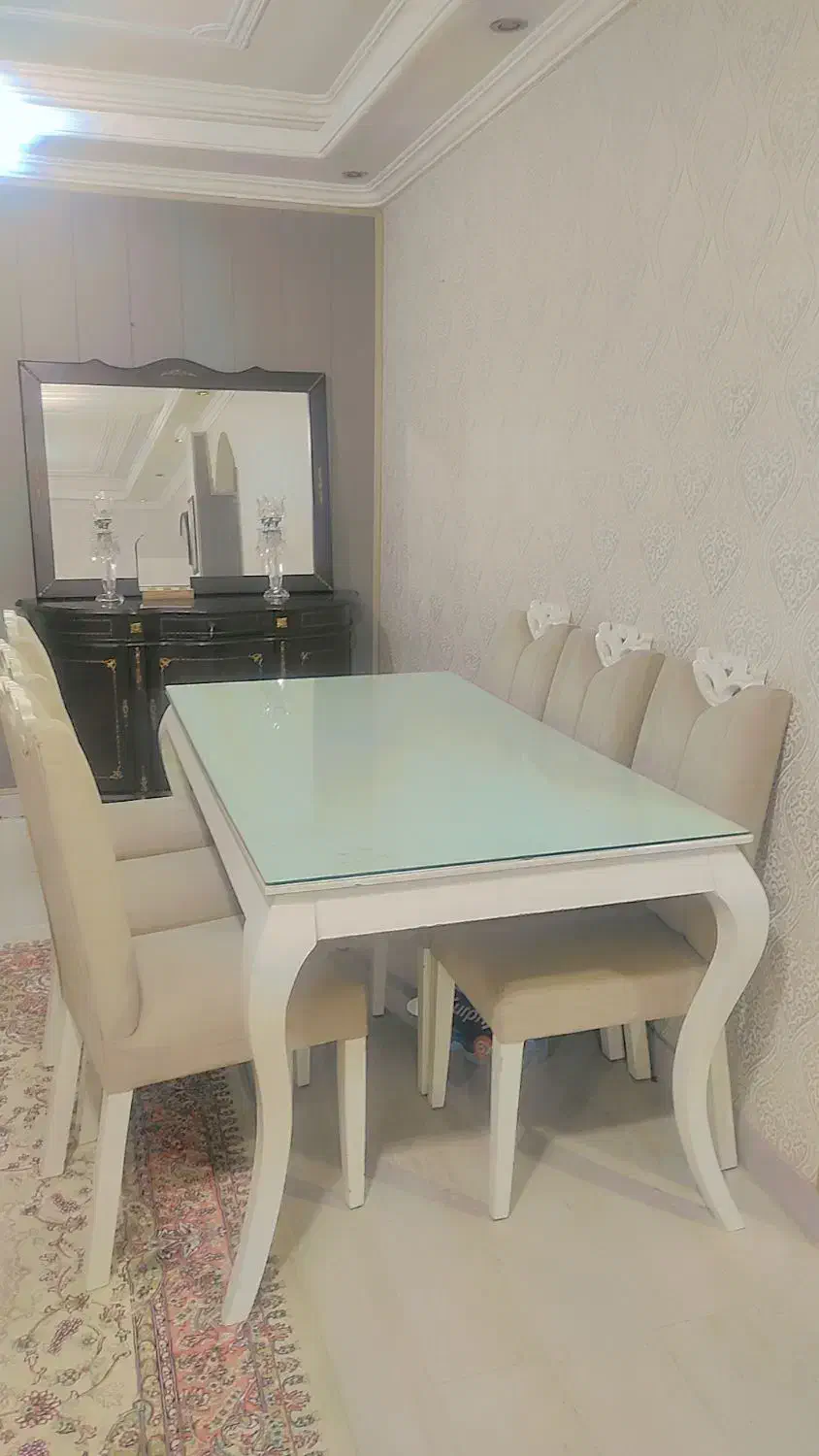 فروش مبلمان ۷نفره وناهارخوری ست|مبلمان خانگی و میز عسلی|اهواز, کوی جواهری|دیوار