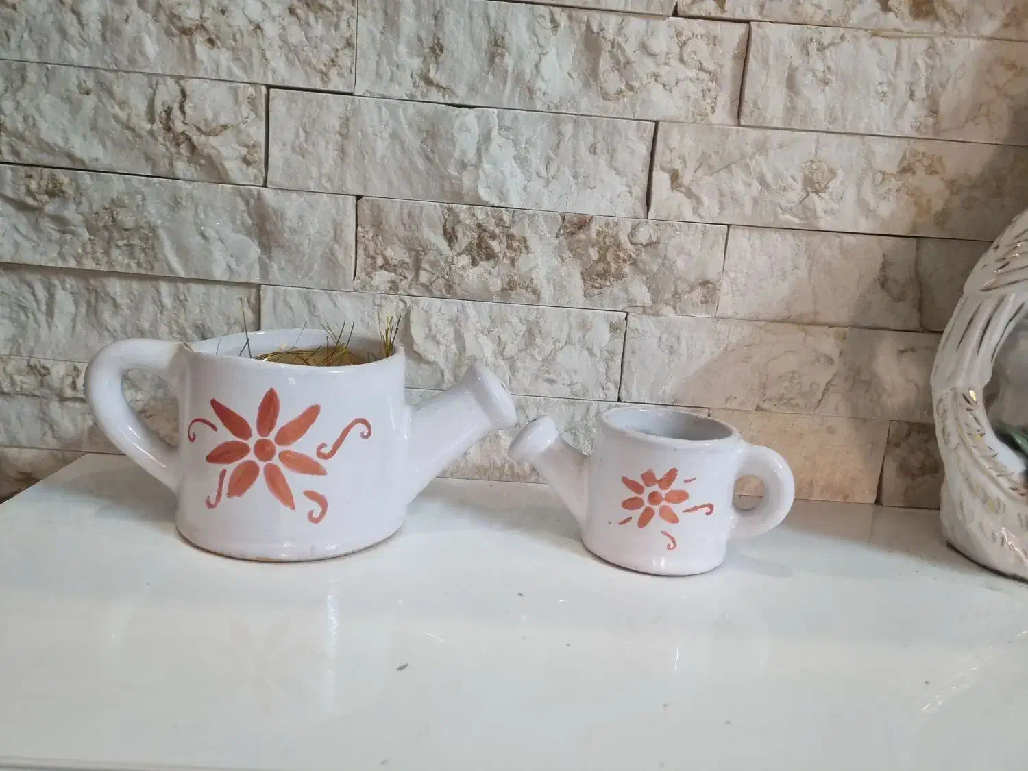 چند مدل گلدان گل و اسفنج|گل مصنوعی|مشهد, هنرور|دیوار